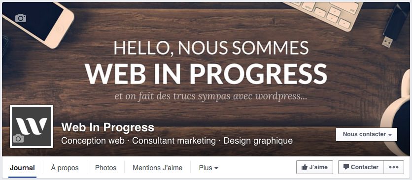Page Facebook Web In Progress